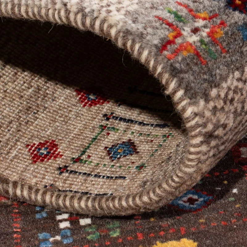 Loribaft Teppich Perser 83x127cm - Orientteppich - mehrfarbig