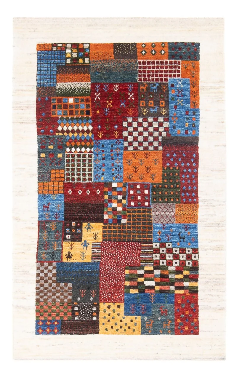 Loribaft Teppich Perser 80x135cm - Orientteppich - mehrfarbig