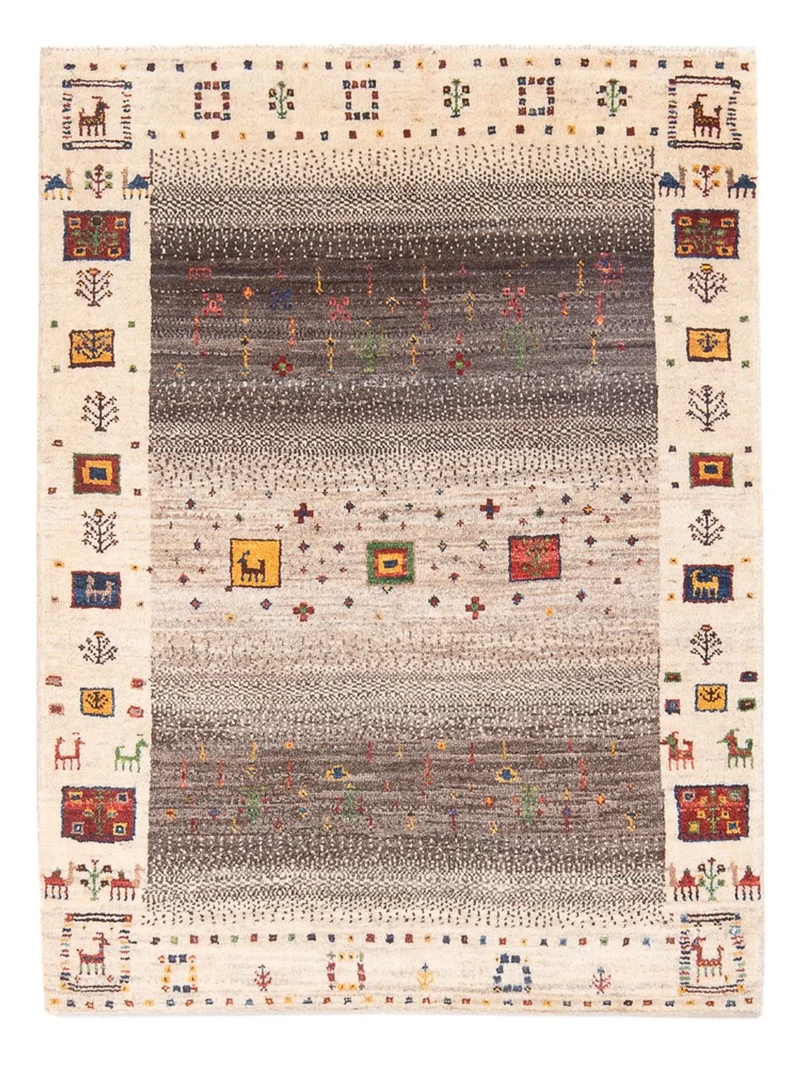 Loribaft Teppich Perser 86x123cm - Orientteppich - mehrfarbig