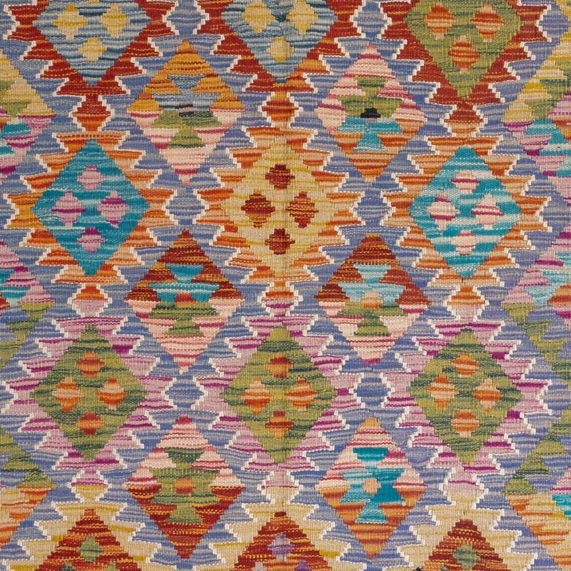 Kelim Teppich - Splash - 148 x 204 cm - mehrfarbig