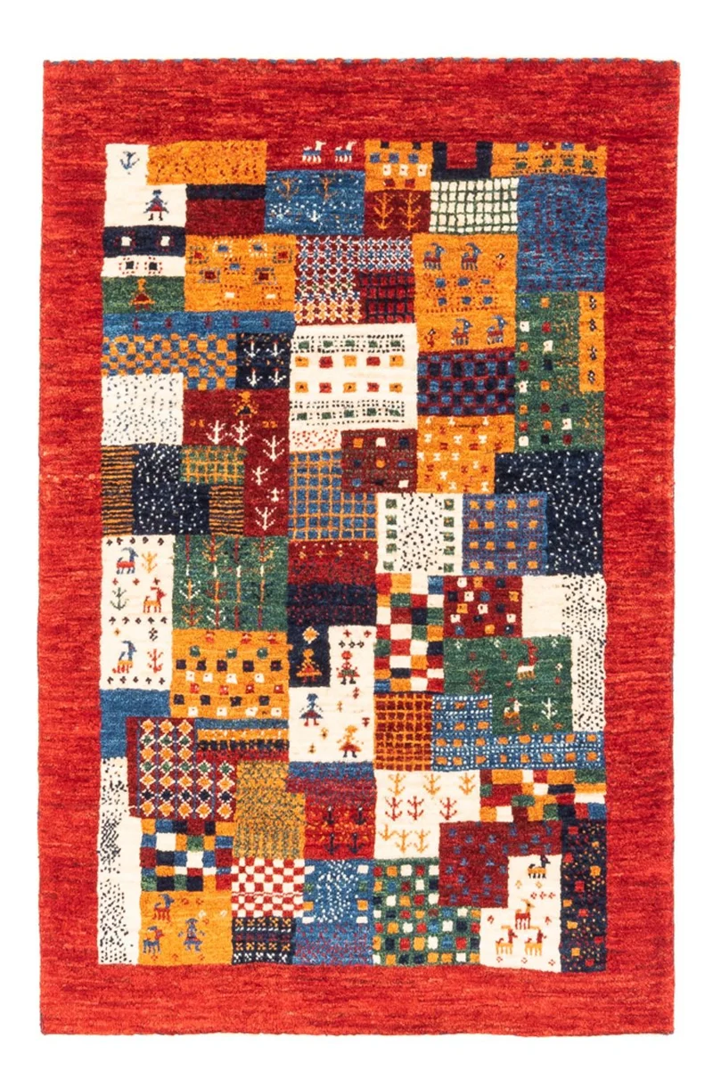Loribaft Teppich Perser 79x119cm - Orientteppich - mehrfarbig