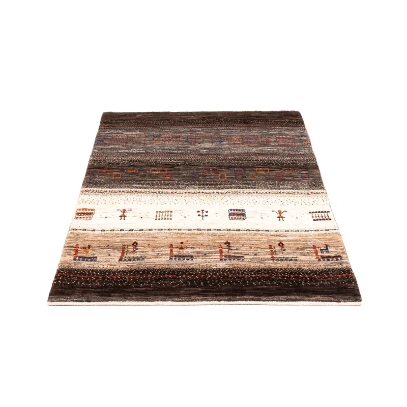 Loribaft Teppich Perser 85x137cm - Orientteppich - braun