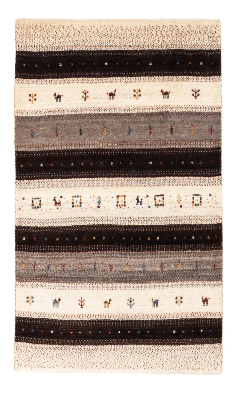 Loribaft Teppich Perser 84x134cm - Orientteppich - braun