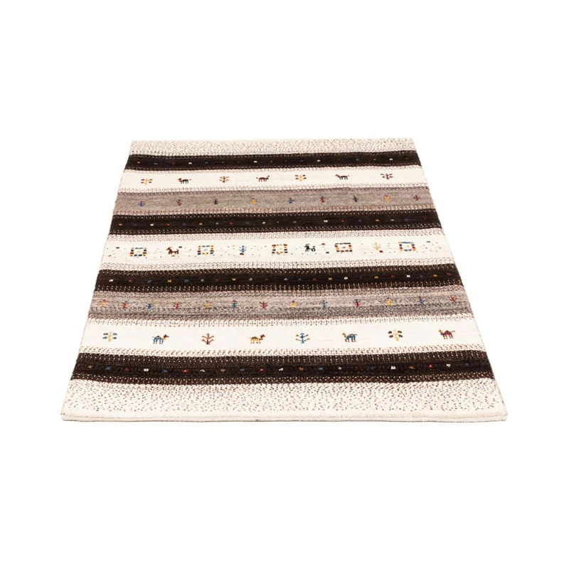 Loribaft Teppich Perser 84x134cm - Orientteppich - braun
