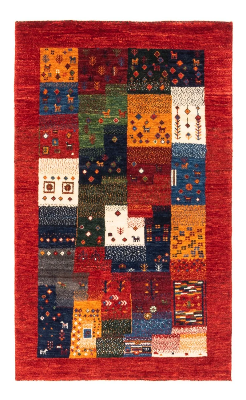 Loribaft Teppich Perser 82x132cm - Orientteppich - mehrfarbig