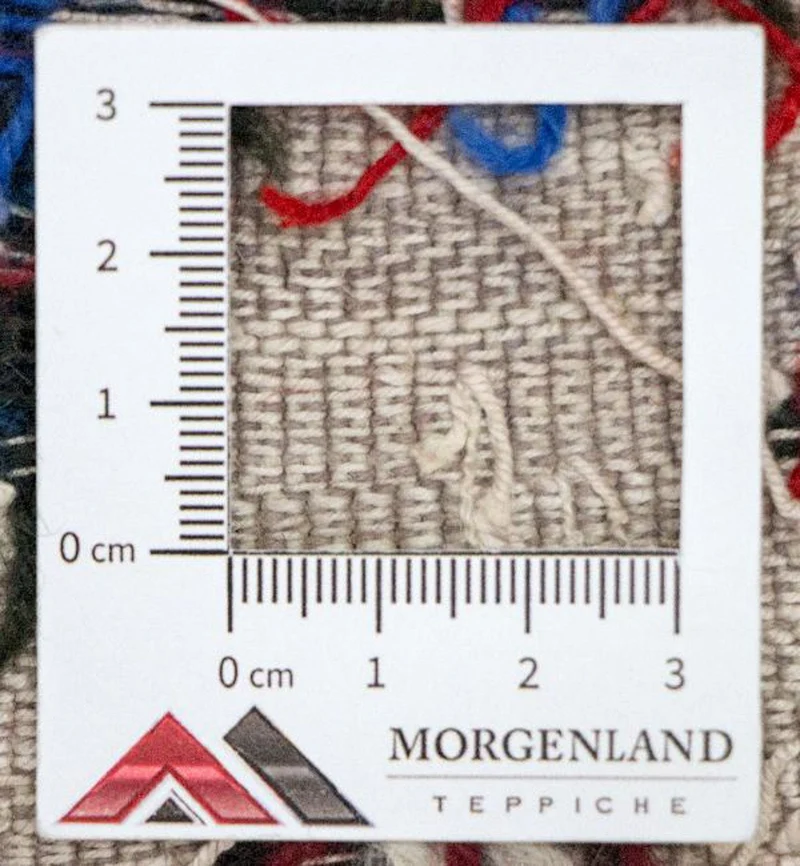 Kelim Seide Teppich 118x212cm - beige