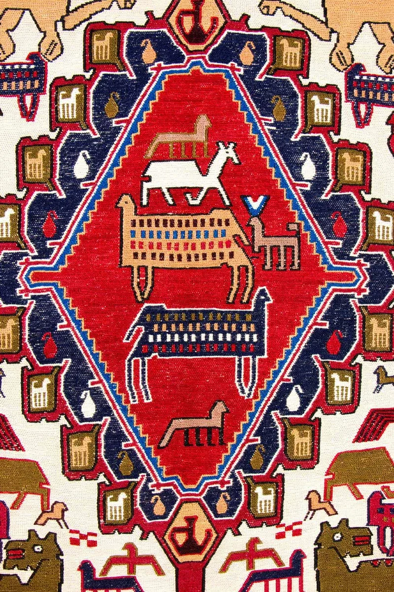 Kelim Teppich - Oriental 110 x 192 cm Teppichbrücke
