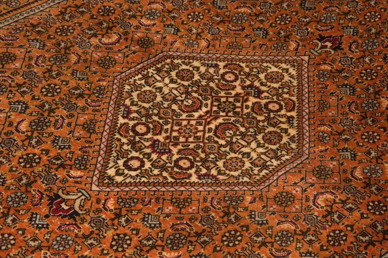 Bidjar Teppich 127x190cm - Perserteppich - hellbraun