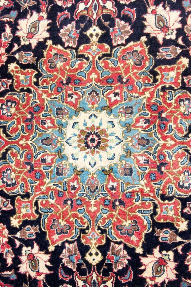 Najafabad Teppich 295x412cm - Perserteppich - dunkelblau