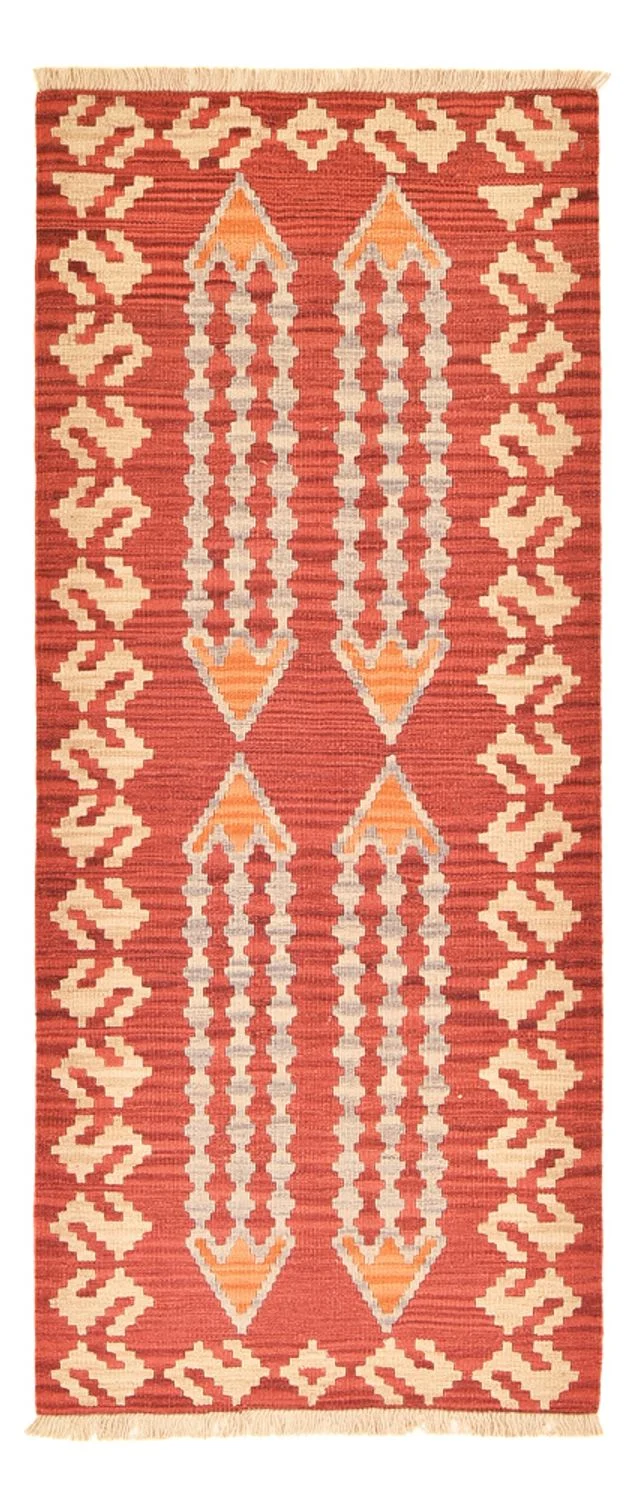 Kelim Fars Teppich 86x200cm - mehrfarbig