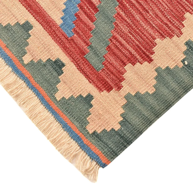 Kelim Fars Teppich 84x213cm - mehrfarbig