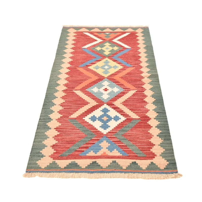 Kelim Fars Teppich 84x213cm - mehrfarbig