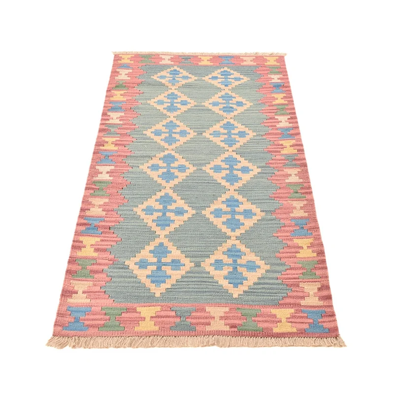 Läufer Kelim - Oriental - 80 x 190 cm - mehrfarbig