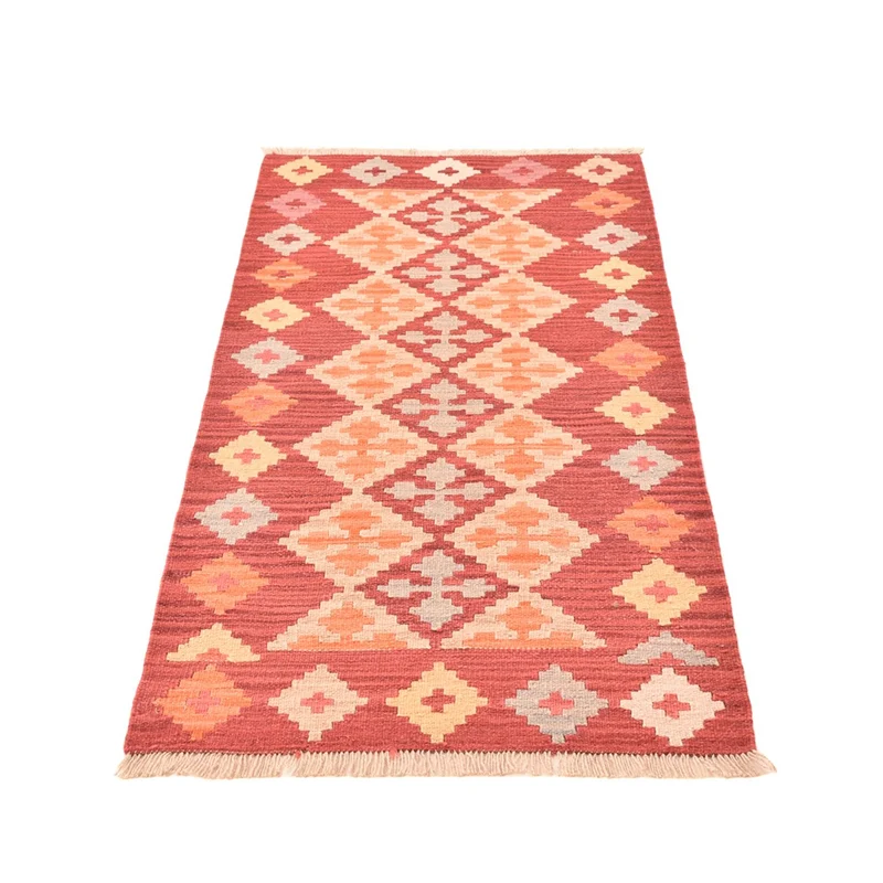 Kelim Fars Teppich 83x188cm - mehrfarbig