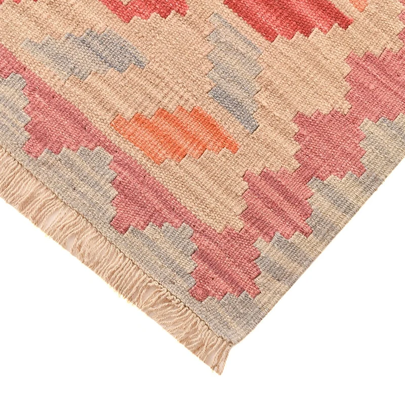 Kelim Fars Teppich 129x176cm - mehrfarbig