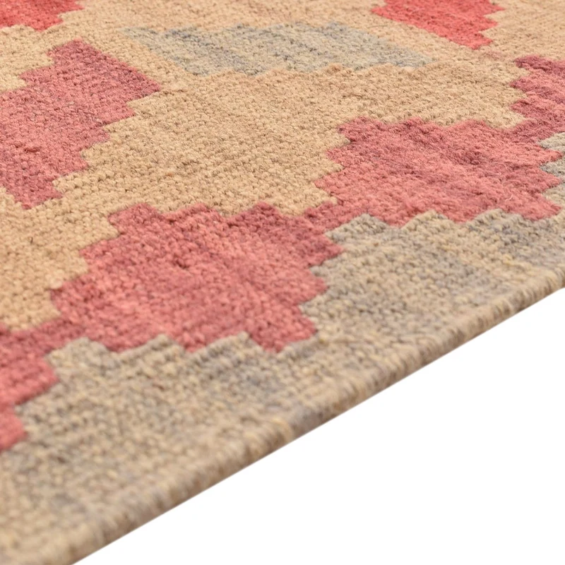 Kelim Fars Teppich 129x176cm - mehrfarbig