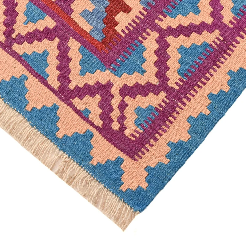 Kelim Teppich - Oriental - 151 x 199 cm - mehrfarbig