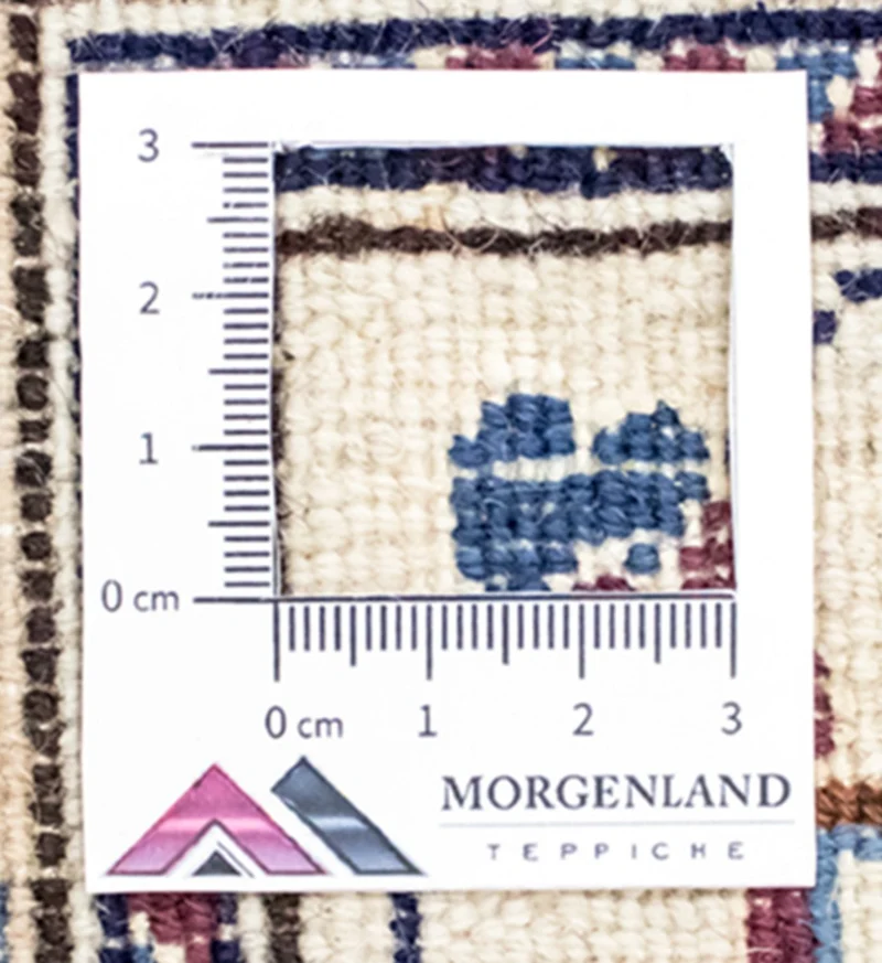 Perserteppich - Nain - Royal 199 x 291 cm Wohnzimmer Teppich - blau