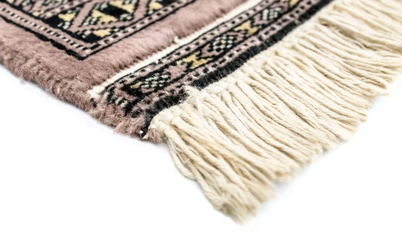 Pakistan Teppich 30x68cm - Orientteppich - rot