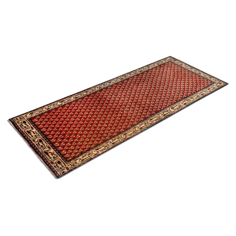 Mir Teppich 80x197cm - Perserteppich - rot