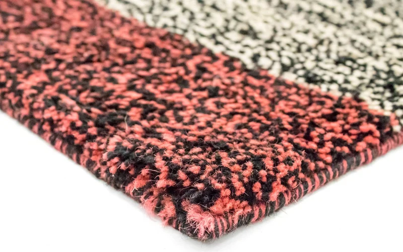 Hochflor Teppich 157x248cm - mehrfarbig