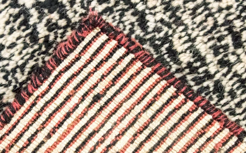 Hochflor Teppich 157x248cm - mehrfarbig