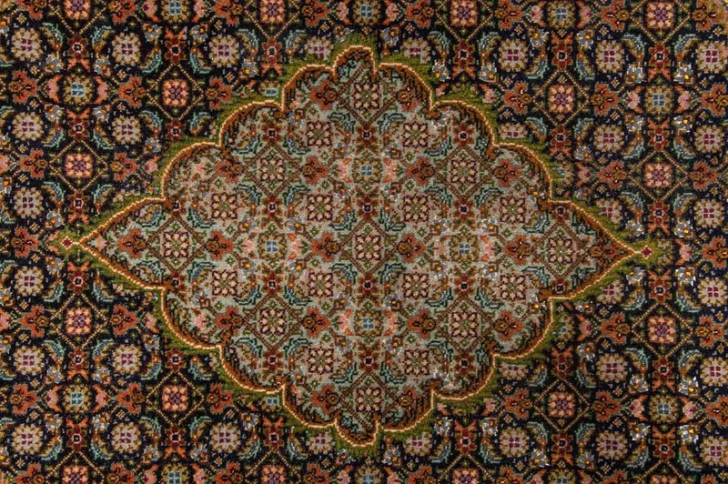 Täbriz - 70 Raj Teppich 300x400cm - Perserteppich - braun