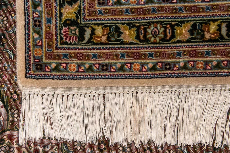 Täbriz - 70 Raj Teppich 300x400cm - Perserteppich - braun