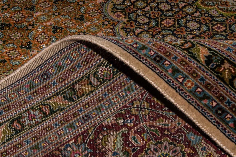 Täbriz - 70 Raj Teppich 300x400cm - Perserteppich - braun