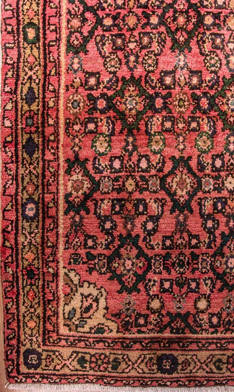Hosseinabad Teppich 70x189cm - Perserteppich - rot
