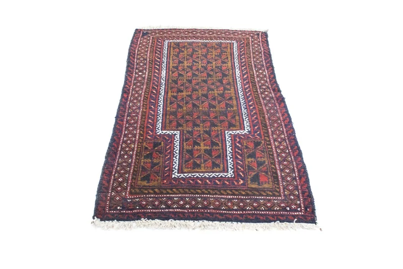 Belutsch Teppich 83x136cm - Orientteppich - braun