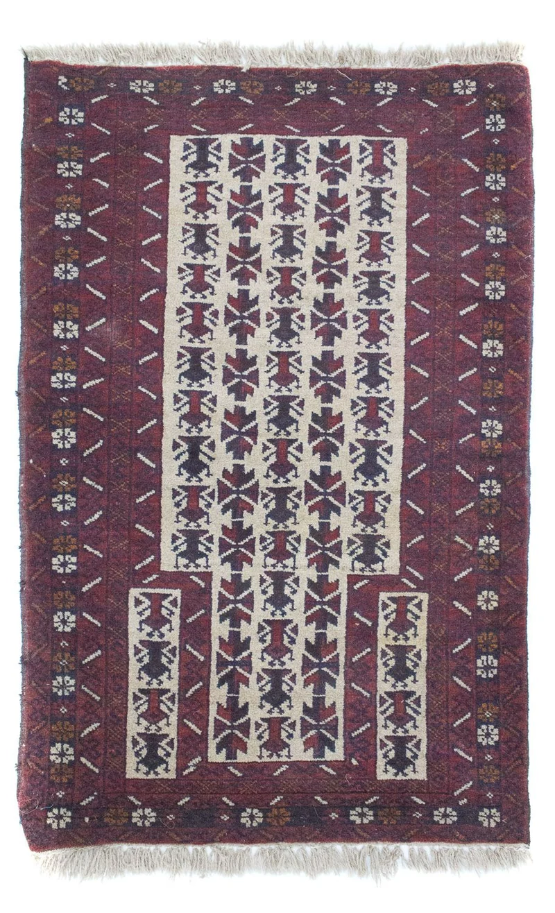 Belutsch Teppich 81x136cm - Orientteppich - beige