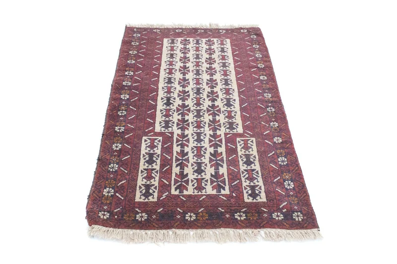 Belutsch Teppich 81x136cm - Orientteppich - beige