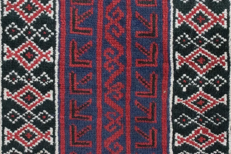 Belutsch Teppich 85x131cm - Orientteppich - rot