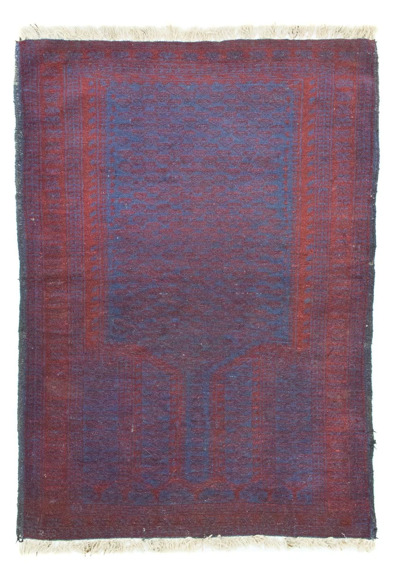 Belutsch Teppich 82x138cm - Orientteppich - blau