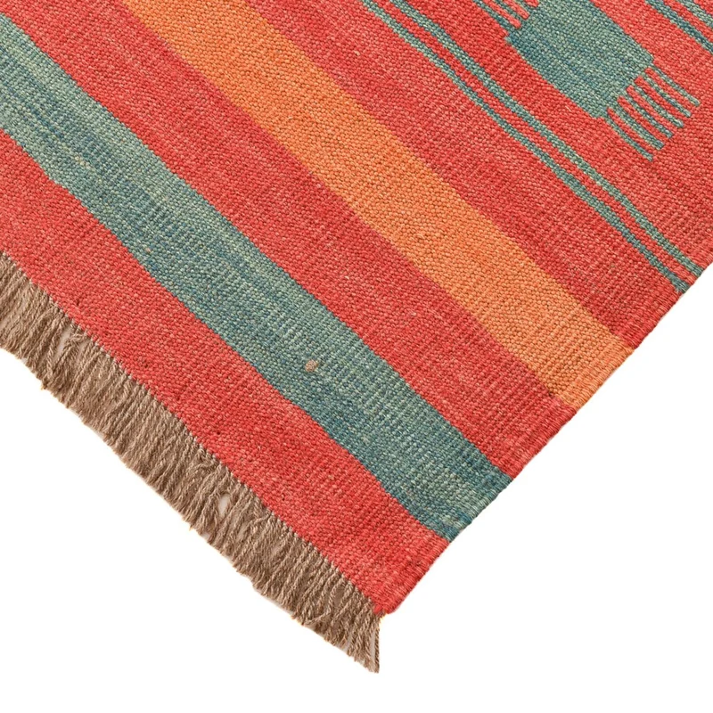 Kelim Teppich - Trendy - 155 x 201 cm - mehrfarbig