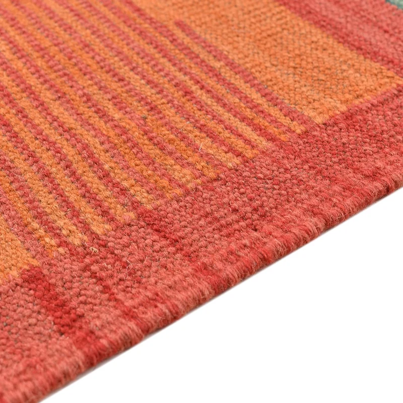 Kelim Teppich - Trendy - 155 x 201 cm - mehrfarbig