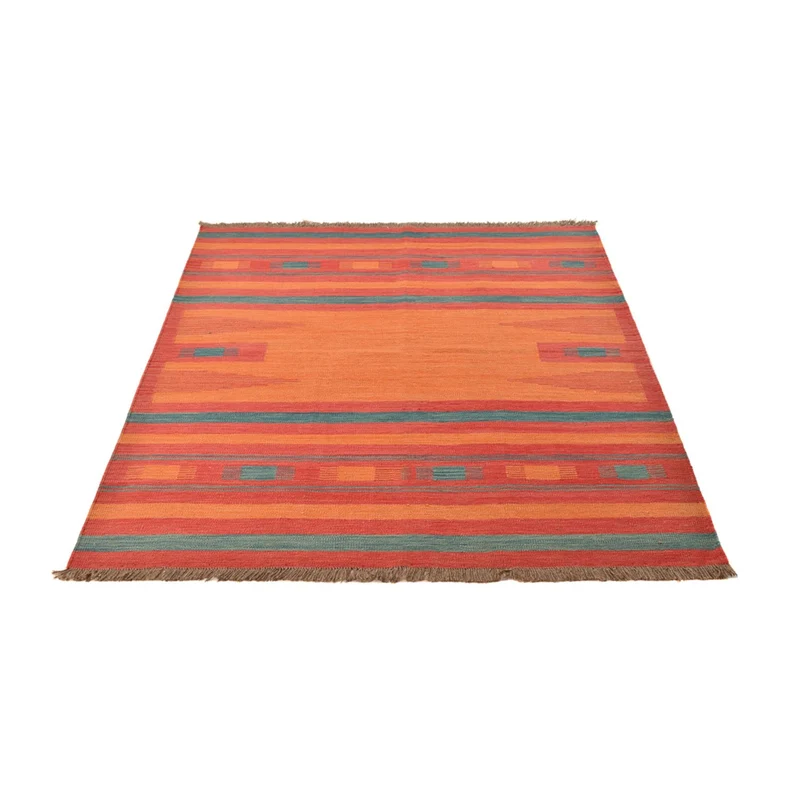 Kelim Teppich - Trendy - 155 x 201 cm - mehrfarbig