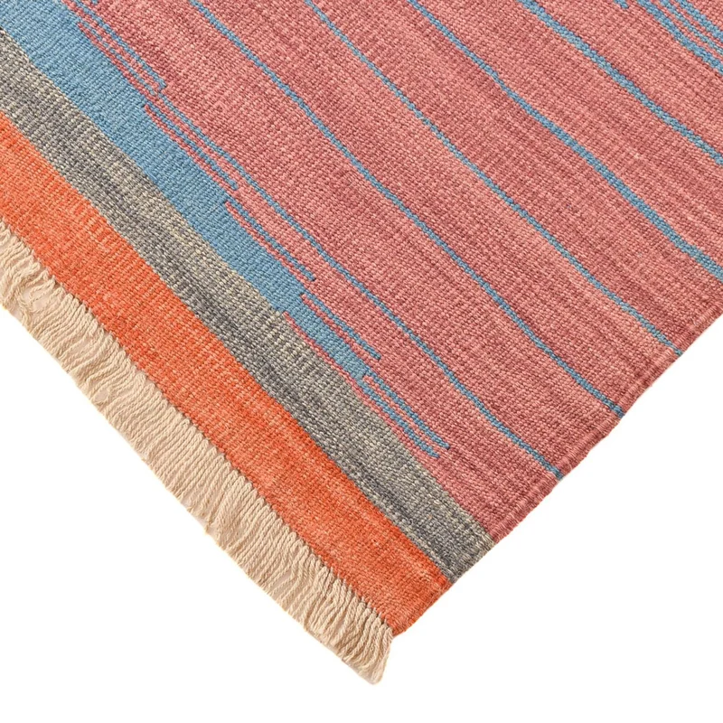 Kelim Teppich - Trendy - 155 x 188 cm - mehrfarbig