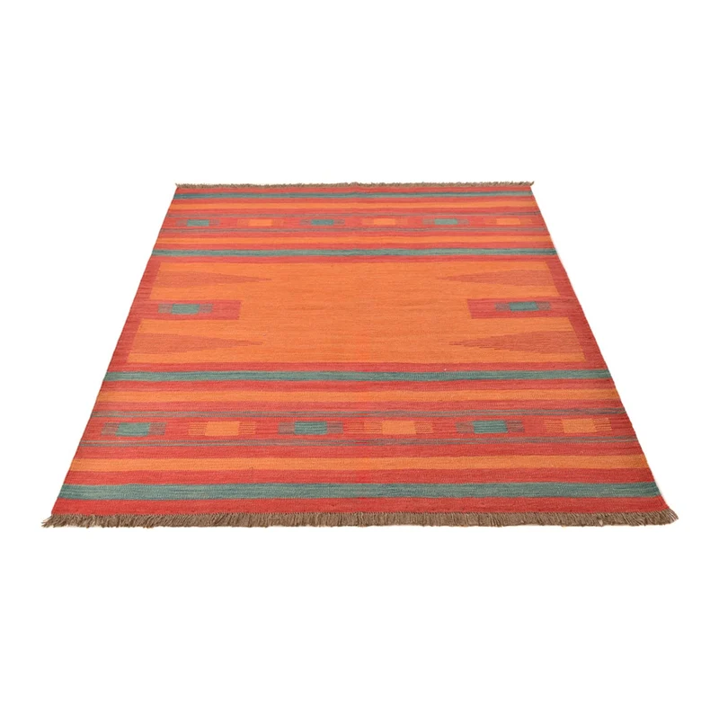 Kelim Teppich - Trendy - 155 x 203 cm - mehrfarbig