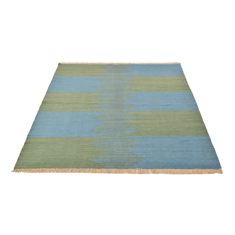 Kelim Modern Teppich 150x198cm - mehrfarbig