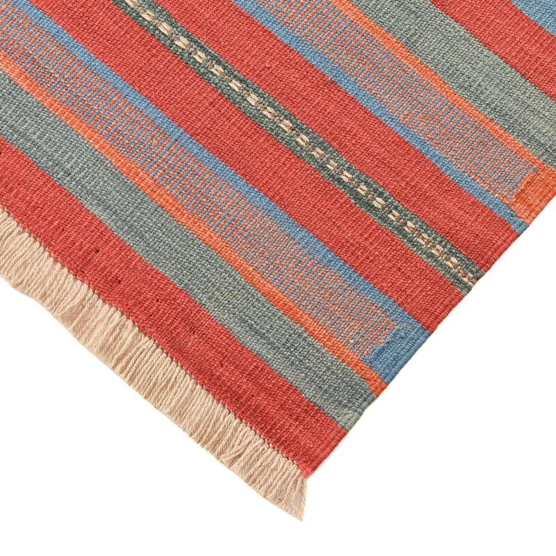 Kelim Teppich - Trendy - 145 x 200 cm - mehrfarbig