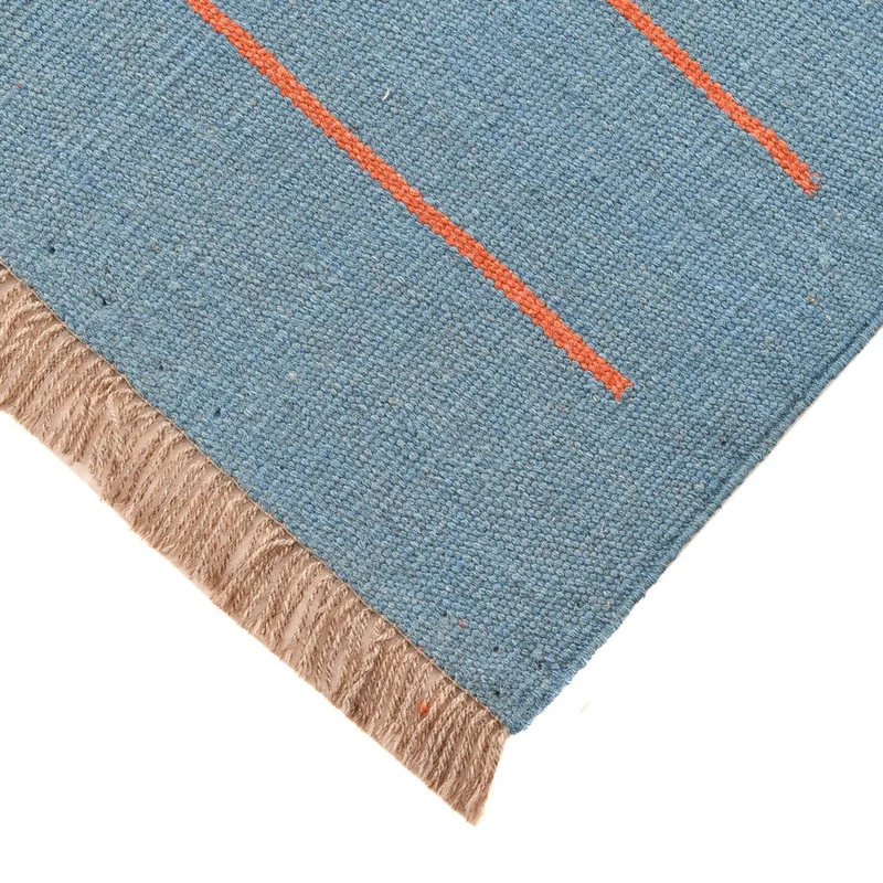 Kelim Modern Teppich 119x170cm - mehrfarbig