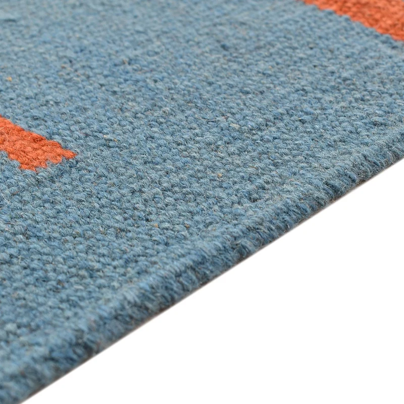 Kelim Modern Teppich 119x170cm - mehrfarbig