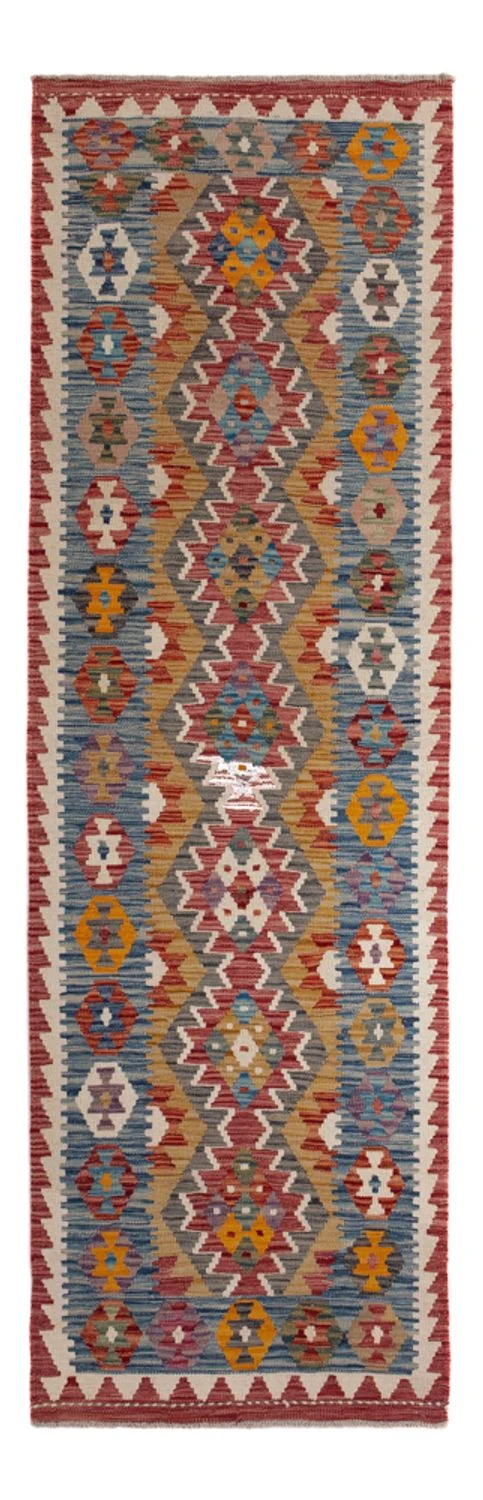 Kelim Maimene Teppich 79x243cm - mehrfarbig