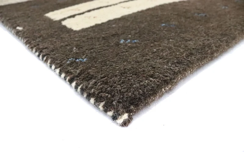 Gabbeh Teppich Indus 81x293cm - Wollteppich