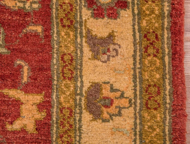 Ziegler Teppich 86x377cm - Orientteppich - rot