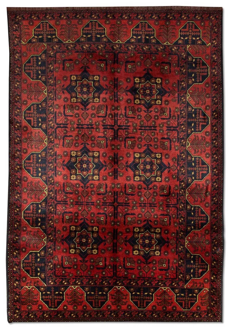 Khal Mohammadi Teppich 124x196cm - Orientteppich - rot