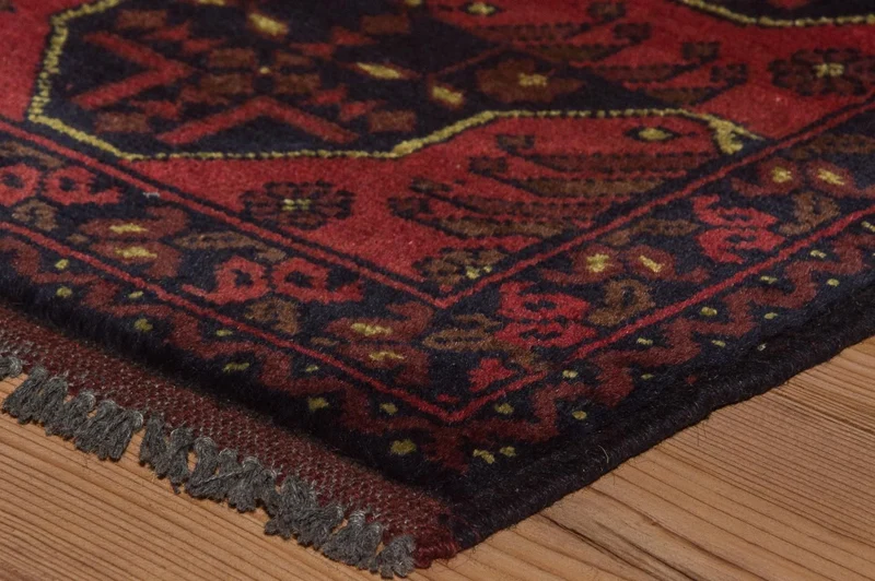 Khal Mohammadi Teppich 124x196cm - Orientteppich - rot