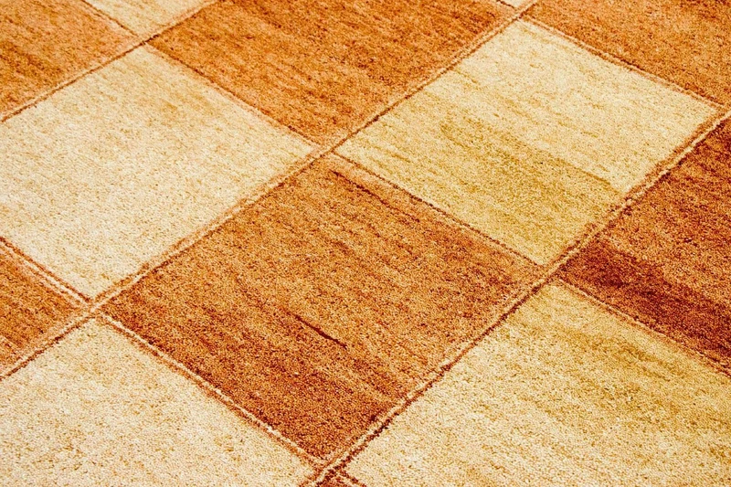 Gabbeh Teppich Indus 139x203cm - Wollteppich - mehrfarbig